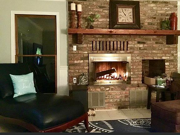 Wood-burning Fireplace