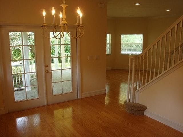 Wood Floors in Dining Room & Family Room
