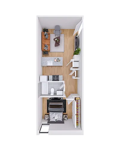 Floor plan 317