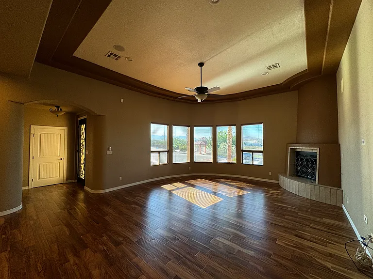 Large living room space