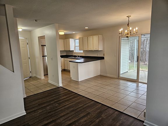 kitchen and dining room