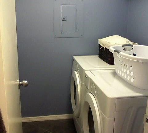 In-unit washer and dryer