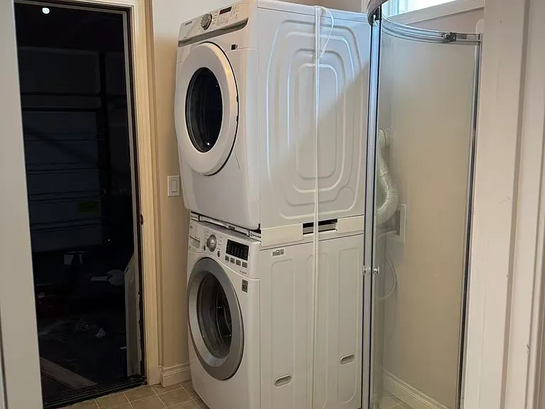 washer and dryer
