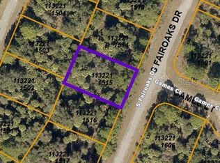 LOT 15 S Fairoaks Dr, North Pt, FL 34288