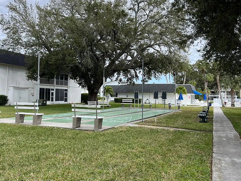 Shuffleboard Court