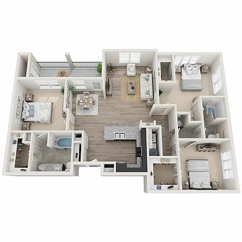 Floor plan C1