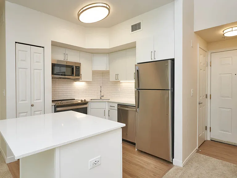 Kitchen with Stainless Steel Appliances
