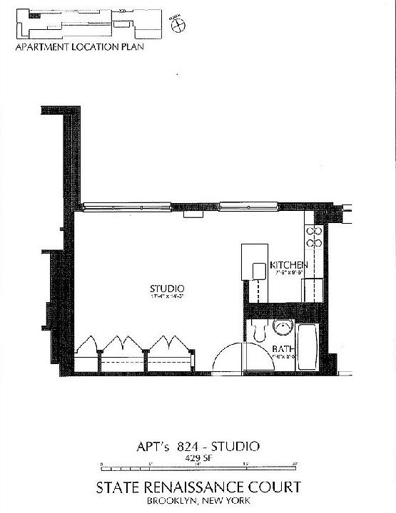 2nd image of 200 Schermerhorn St APT 824