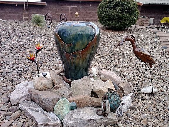 Fountain in Courtyard
