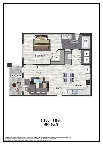 Floor plan A1