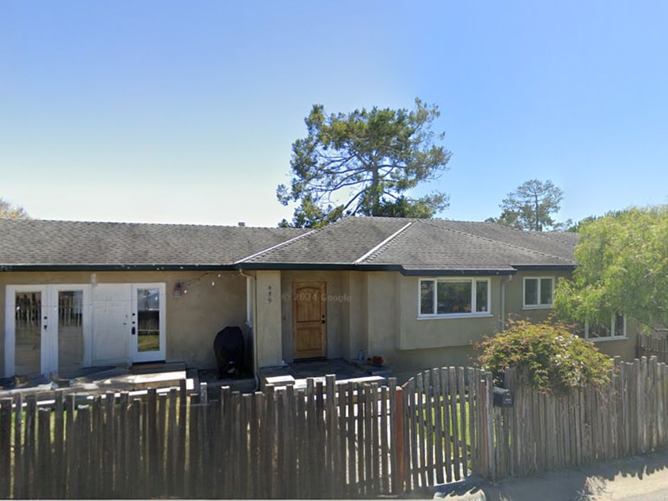Private. Stand-alone home and property occupy the entire block.