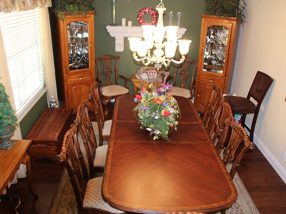 large formal dinning for 12