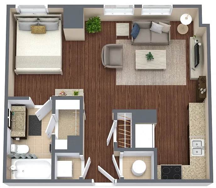 Floor plan Commuter 5
