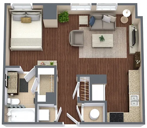 Floor plan Commuter 5