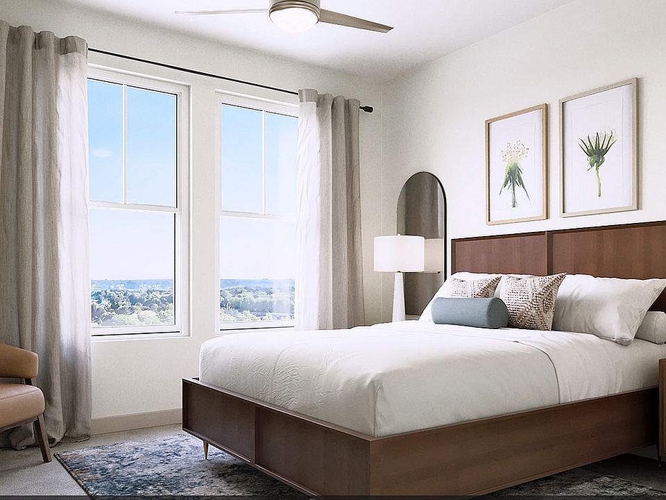 Unit interior bedroom