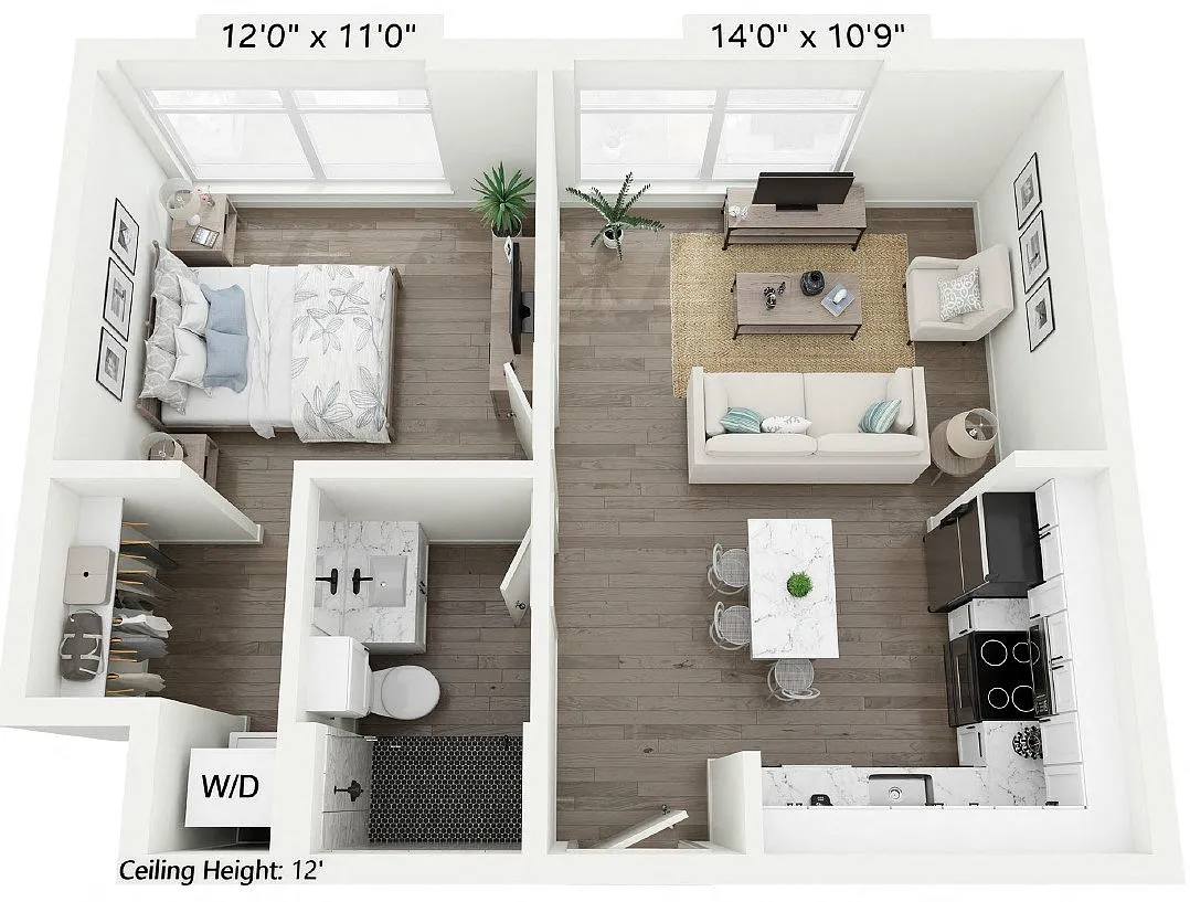 Floor plan Harris