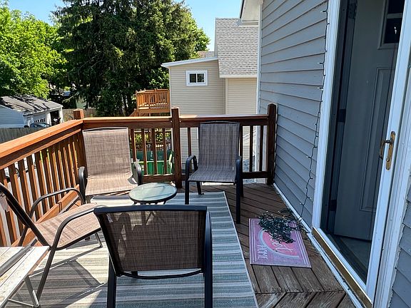 Enjoy relaxing on your private outdoor deck.