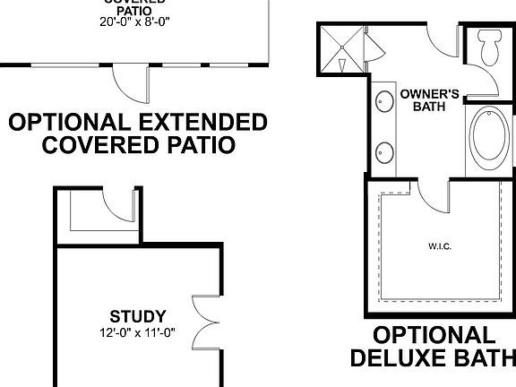 Bonnell II First Floor Options