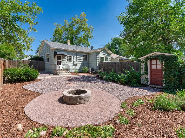 This was taken after xeriscaping was initially completed summer 2022.