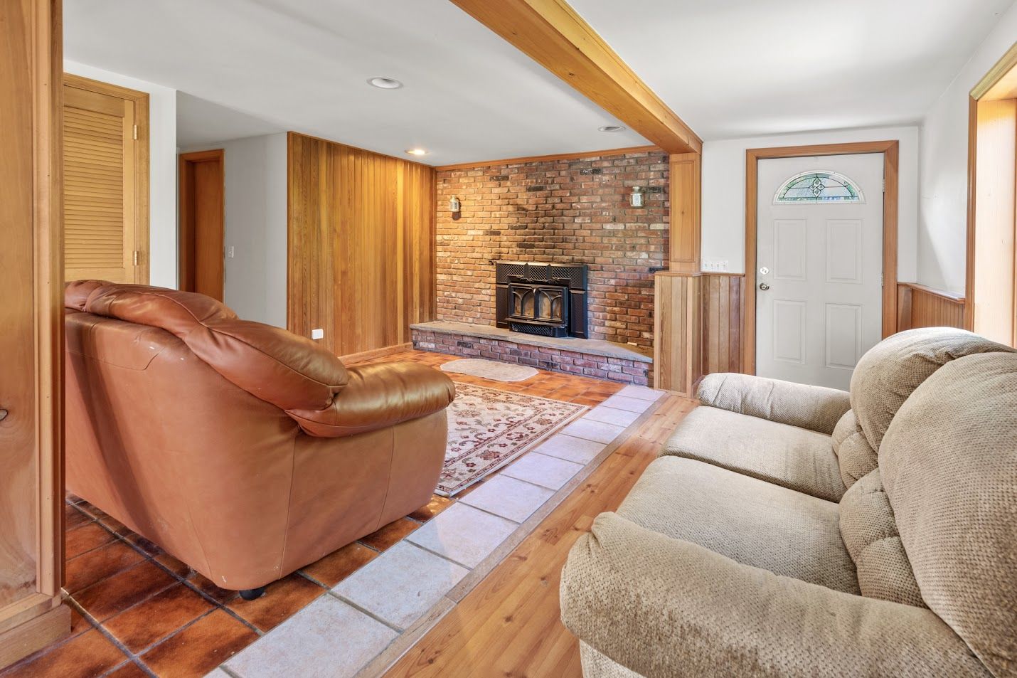 Lower level living room