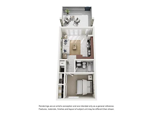 Floor plan 1X1