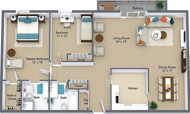Claymoor Luxury Apartments — Photo 47