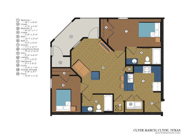 Clyde Ranch, 8525 Interstate Highway 20 W, Clyde, TX 79510