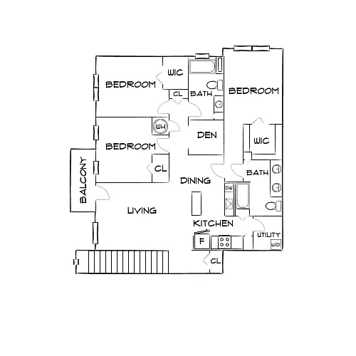 Floor plan Design 3B