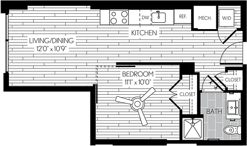 Floor plan A01