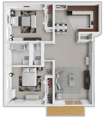 Floor plan Willow