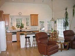 Combined kitchen/family