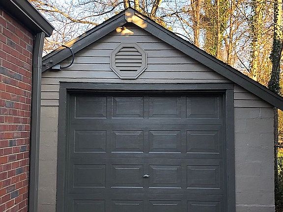 Newly Painted Garage