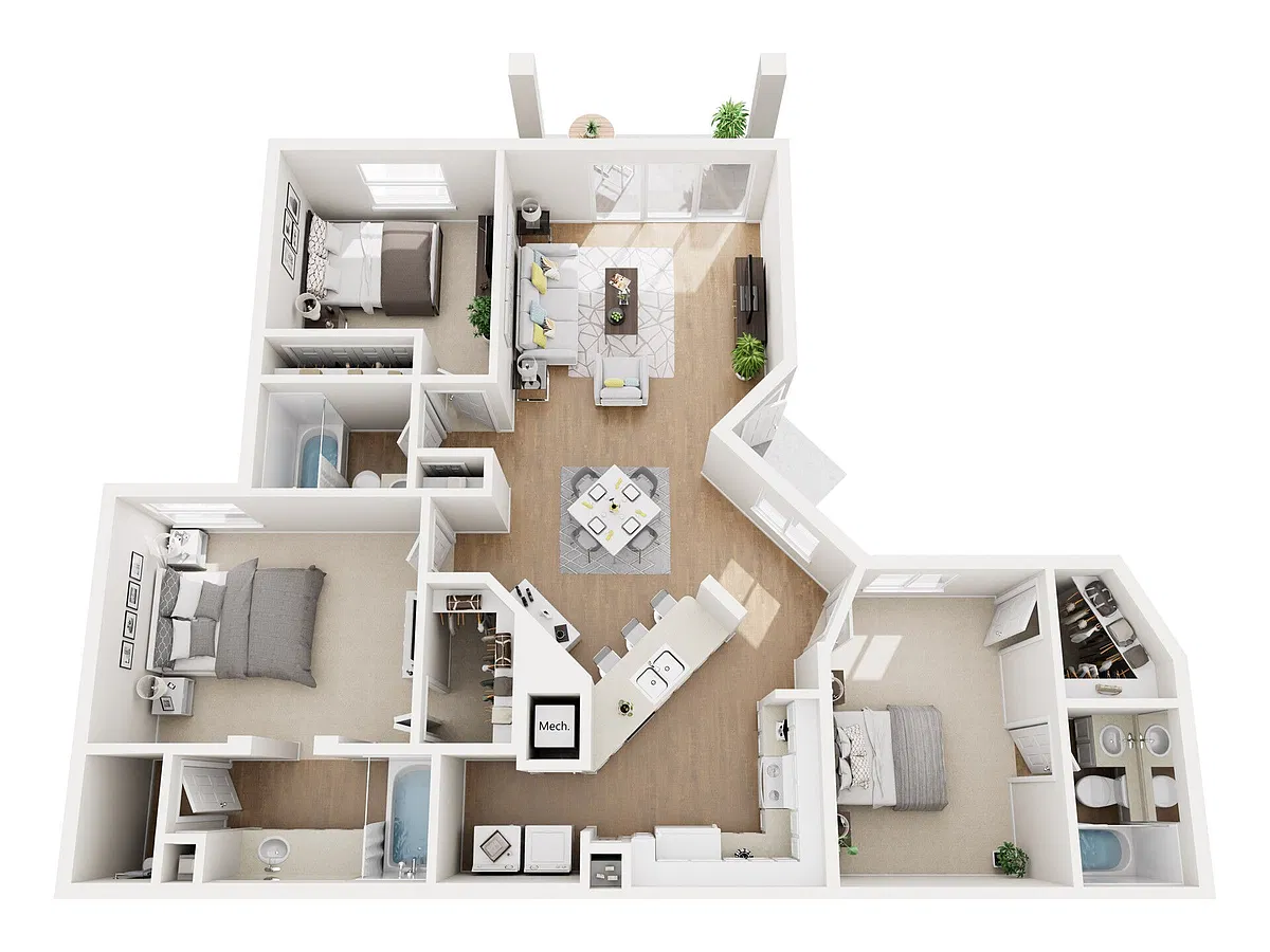 Floor plan Estate Royal