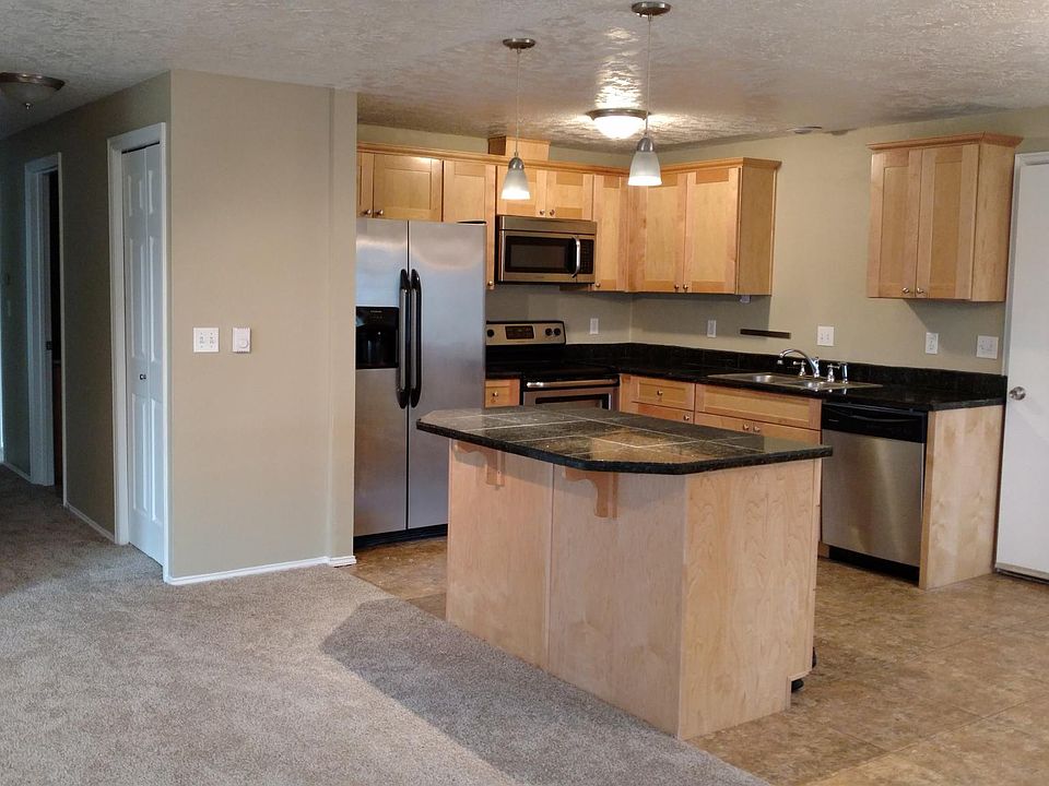 kitchen with island