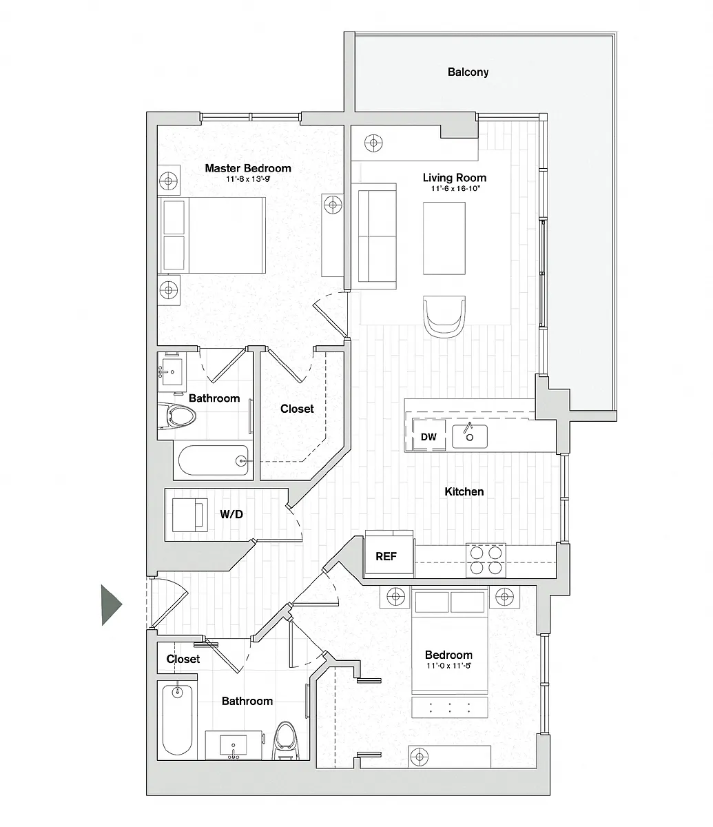 Floor plan B4