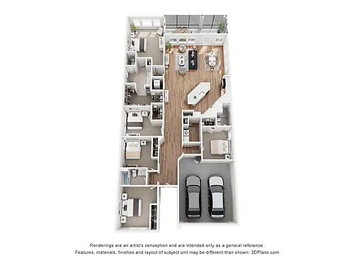 Floor plan 5 bedroom 3 bathroom