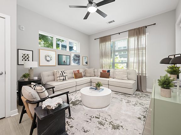 Spacious Living Rooms