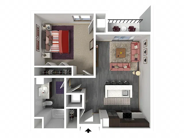 Floor plan B6