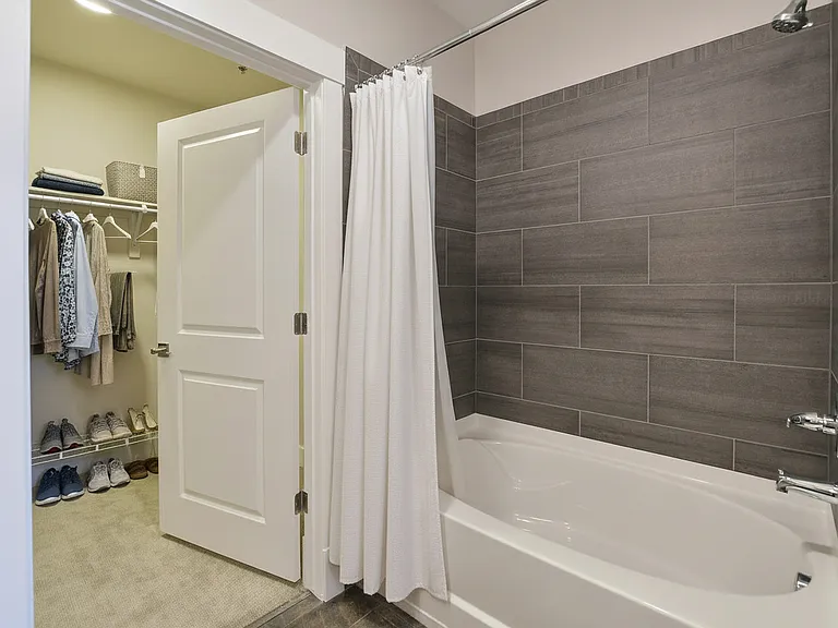 2 BR/2 BA bathroom and closet