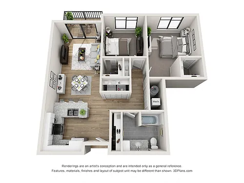 Floor plan Churchill
