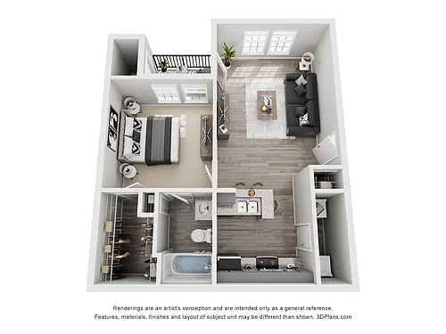 Floor plan A1