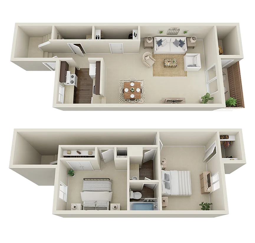 Floor plan The Riverbend