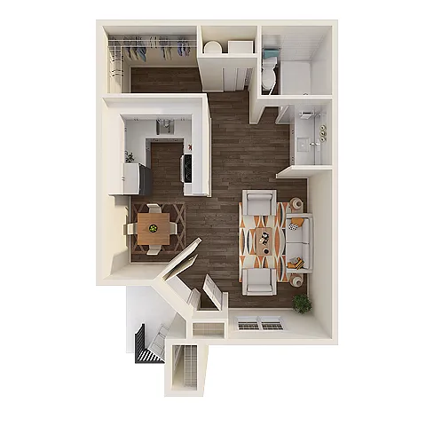 Floor plan Studio