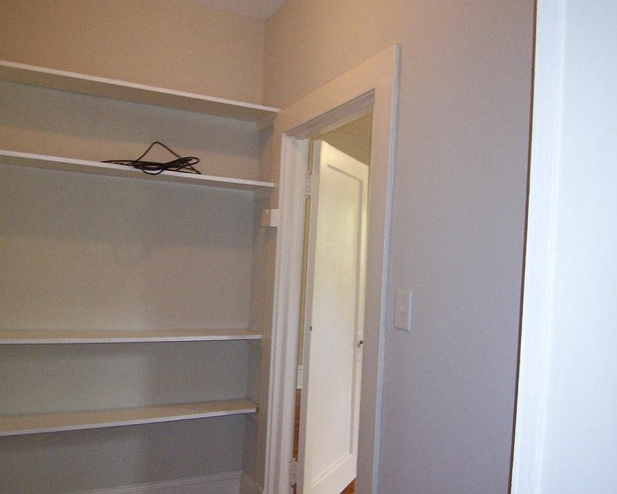 Office area view from bathroom