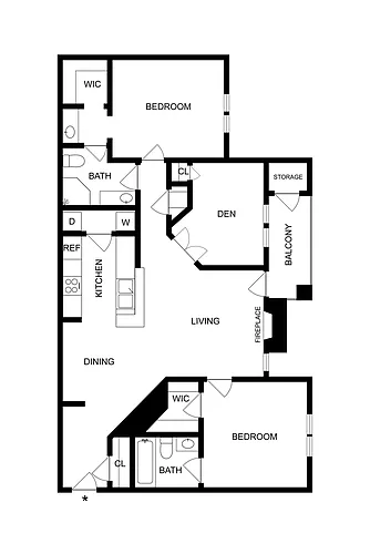 Floor plan B2-LC