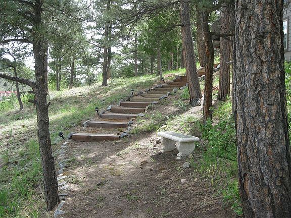 nature walk to front door