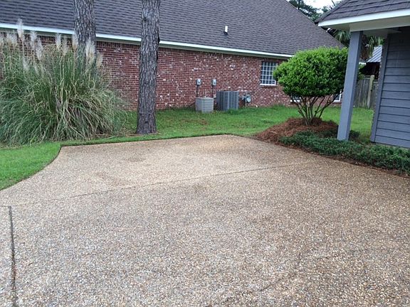 Extra parking in front.