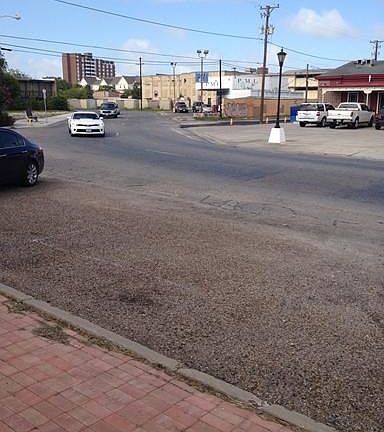 Street view coming from downtown Corpus Christi