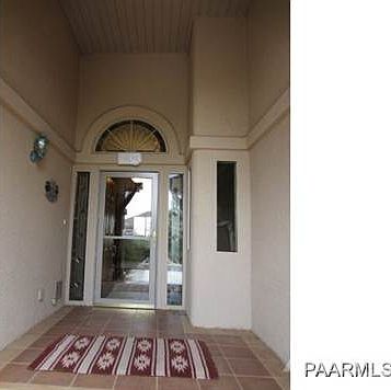 Welcoming entryway
