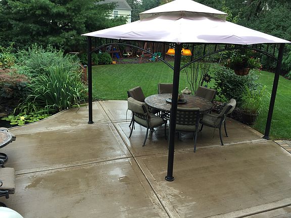 Patio with canopy